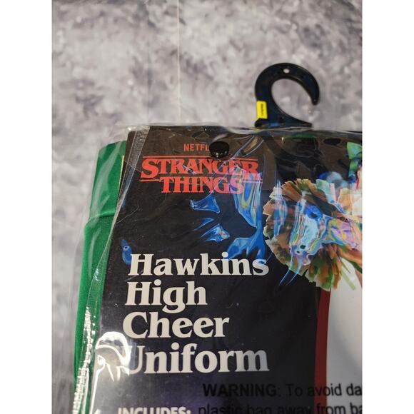 Stranger Things NETFLIX 80s Cheerleader Halloween Costume Adult M **READ** - Picture 2 of 9